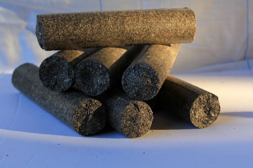 sunflower husk Briquette